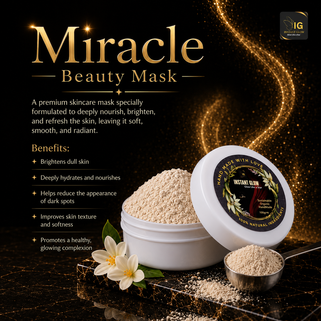 Miracle Beauty Mask – Reveal Your Natural Glow 50g