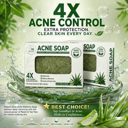 Acne Defence Soap – Neem & Tea Tree Oil