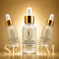 Instant Glow Organic Anti-Aging Brightening Face Serum - Triple bottle display