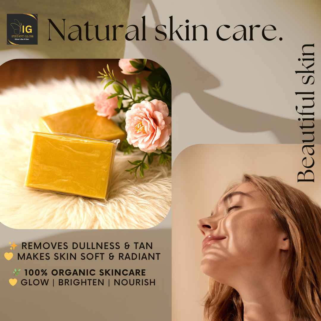 Instant Glow Ubtan Soap – Natural Skin Care