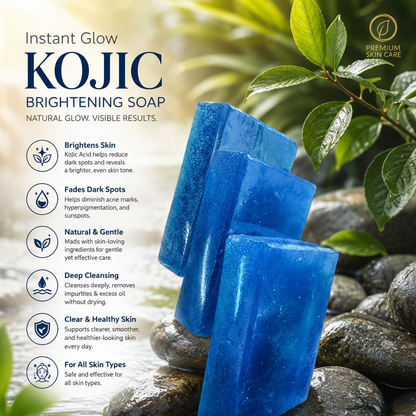 Instant Glow Kojic Brightening Soap - AI Generated