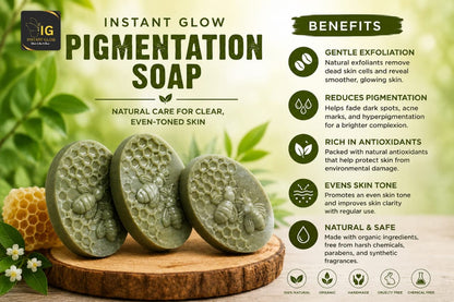Instant Glow Pigmentation Soap - Benefits